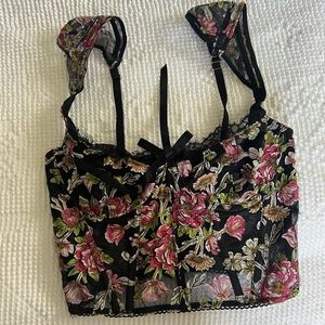 For Love and Lemons Corset/Bustier top sz Small